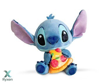 Maskotka disney stitch z pizzą 25 cm oryginalna SIMBA