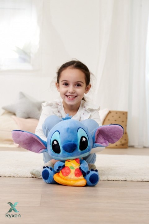 Maskotka disney stitch z pizzą 25 cm oryginalna SIMBA