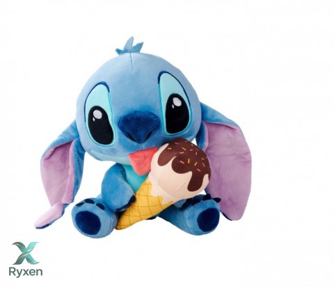 Maskotka stitch z lodem 25 cm oryginalna SIMBA