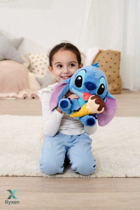 Maskotka stitch z lodem 25 cm oryginalna SIMBA