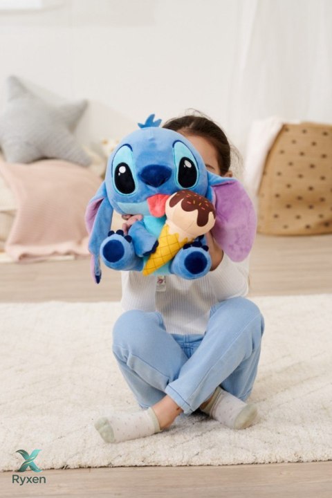 Maskotka stitch z lodem 25 cm oryginalna SIMBA