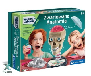Naukowa Zabawa Zestaw Zwariowana Anatomia Język Polski Clementoni 50697 CLEMENTONI