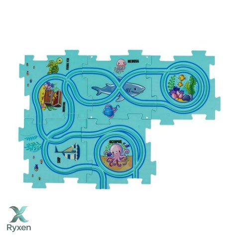 Puzzle edukacyjne- tor 24851 KRUZZEL
