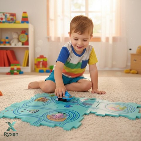 Puzzle edukacyjne- tor 24851 KRUZZEL