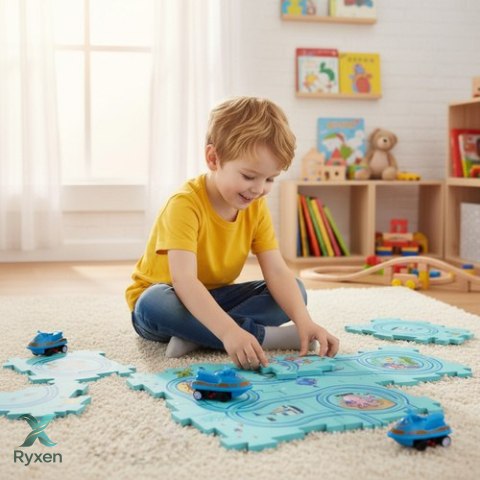 Puzzle edukacyjne- tor 24851 KRUZZEL