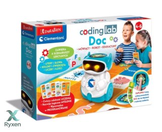 Zestaw Edukacyjny Robot Doc Nauka Robotyka Edukacyjna Język Polski Clementoni 50730 CLEMENTONI