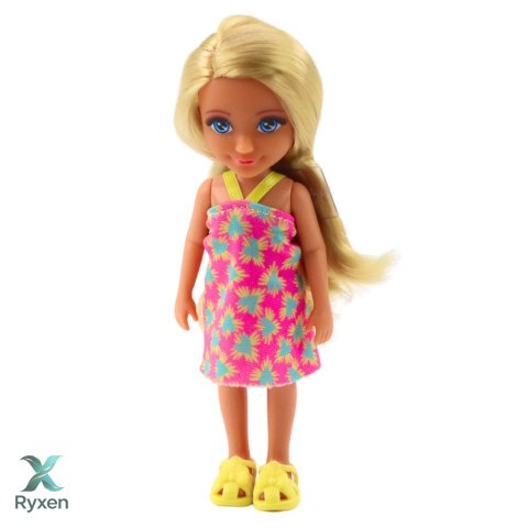 Zestaw Lalka Piesek Wanna Kąpiel Akcesoria Interaktywne Dla Dziewczynek LEAN TOYS
