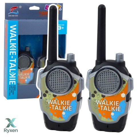 Zestaw Walkie Talkie Krótkofalówki Dla Dzieci Zasięg Do 1000m LEAN TOYS