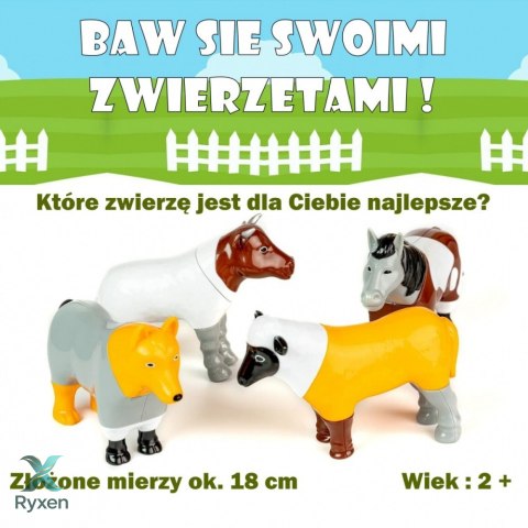 Zestaw malblo magnetic zwierzęta z gospodarstwa MALIK