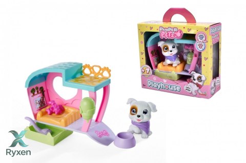 Zestaw z figurką pamper petz domek z pieskiem SIMBA