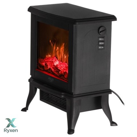 AD 7754 Kominek elektryczny | 2 poziomy grzania: 1000w / 1800w | efekt 3d płomienia | termostat ADLER