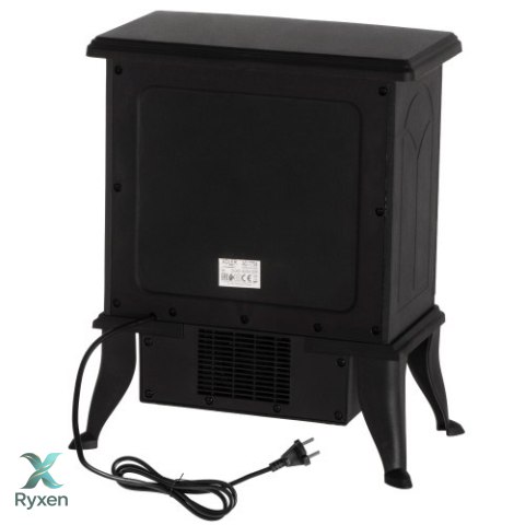 AD 7754 Kominek elektryczny | 2 poziomy grzania: 1000w / 1800w | efekt 3d płomienia | termostat ADLER
