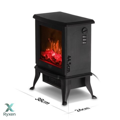 AD 7754 Kominek elektryczny | 2 poziomy grzania: 1000w / 1800w | efekt 3d płomienia | termostat ADLER