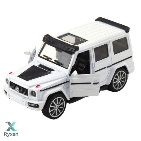 Autko Terenowe SUV Metalowe Napęd Pull-Back Otwierane Drzwi Mix LEAN TOYS