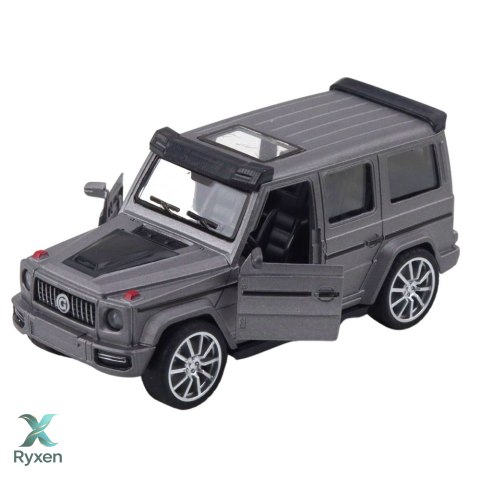 Autko Terenowe SUV Metalowe Napęd Pull-Back Otwierane Drzwi Mix LEAN TOYS