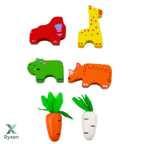 Auto Edukacyjne Drewniane Sorter Kształty Układanka Labirynt LEAN TOYS