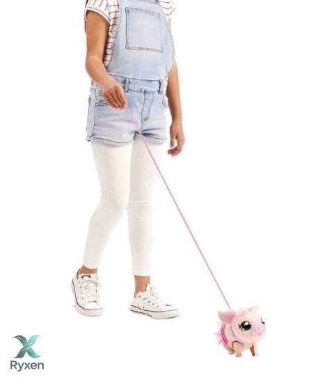 Figurka interaktywna little live pets Świnka baletnica COBI