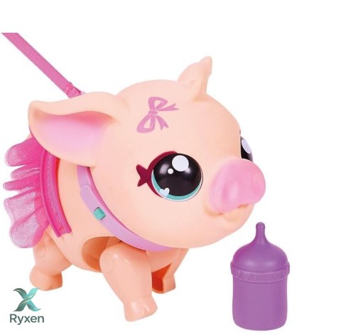 Figurka interaktywna little live pets Świnka baletnica COBI