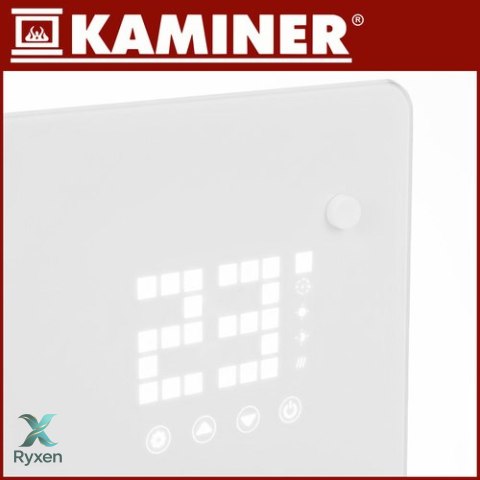 Grzejnik elektryczny szklany Zelva Kaminer 26573 KAMINER
