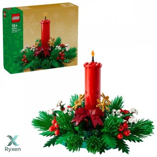 Klocki iconic 40743 Świąteczna dekoracja stołu LEGO