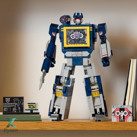 Klocki icons 10358 transformers: soundwave LEGO