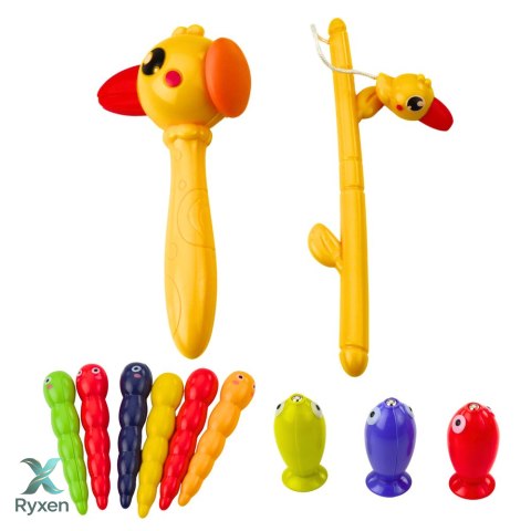 Kostka Edukacyjna Sensoryczna Cymbałki Labirynt Krokodylek LEAN TOYS