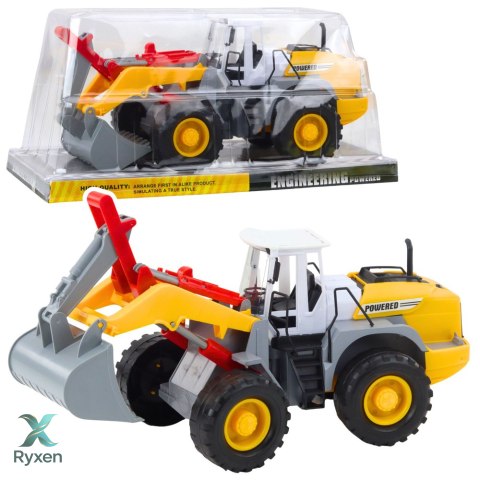 Maszyna Budowlana Koparko-Ładowarka Ruchoma Łyżka LEAN TOYS