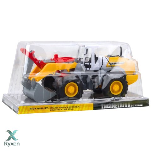 Maszyna Budowlana Koparko-Ładowarka Ruchoma Łyżka LEAN TOYS