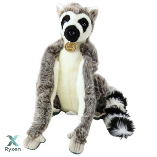 Pluszowa Maskotka Przytulanka Lemur Z Długimi Łapkami Na Rzepy 27cm LEAN TOYS