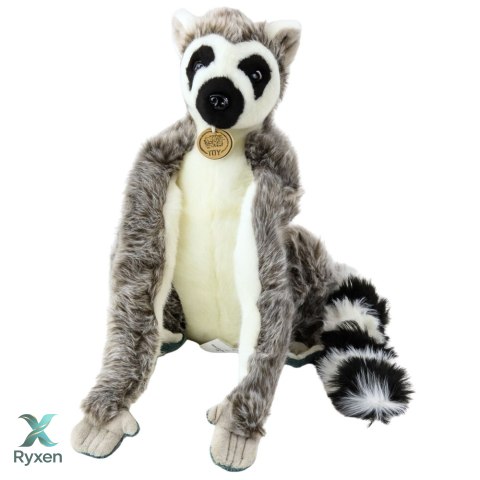 Pluszowa Maskotka Przytulanka Lemur Z Długimi Łapkami Na Rzepy 27cm LEAN TOYS
