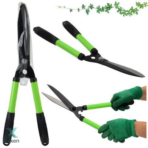 Sekator Do Żywopłotu Krzewów Nożyce Ogrodowe Etui 53cm LEAN