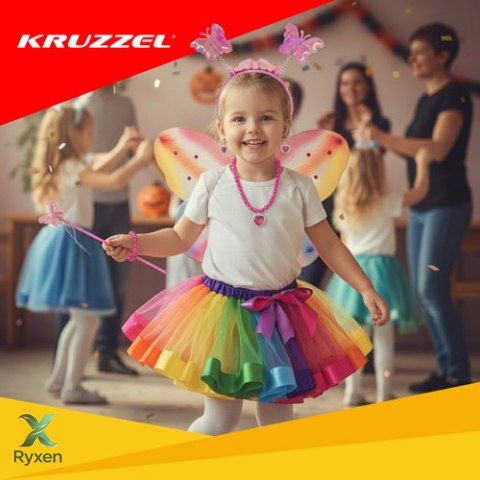 Strój motylka 6el. Kruzzel 26742 KRUZZEL