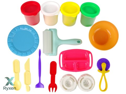Zestaw Ciastol. Maszynka do Robienia Makaronu Akcesoria LEAN TOYS