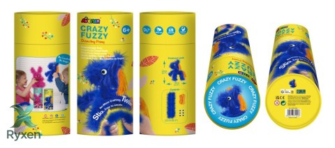 Zestaw kreatywny szalony fuzzy - puszysty tańczący kucyk MG DYSTRYBUCJA