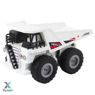Ciężarówka Wywrotka Zdalnie Sterowana RC Światła Dźwięki Biała 1:24 LEAN TOYS