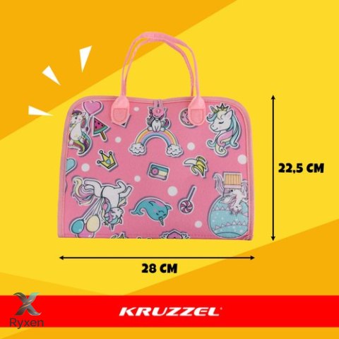 Książeczka manipulacyjna - różowa Kruzzel 26880 KRUZZEL