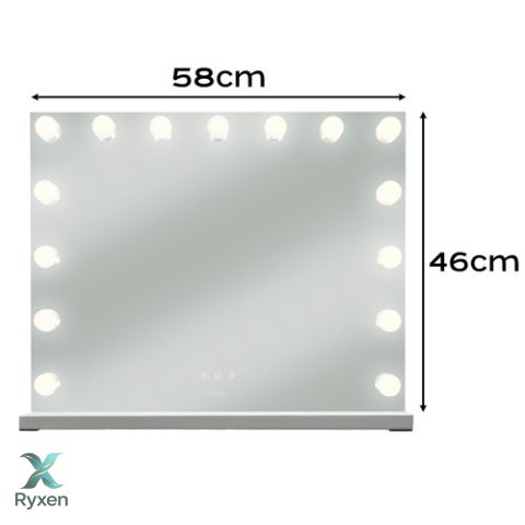 Lusterko kosmetyczne 58x46cm LED Soulima 26129 SOULIMA