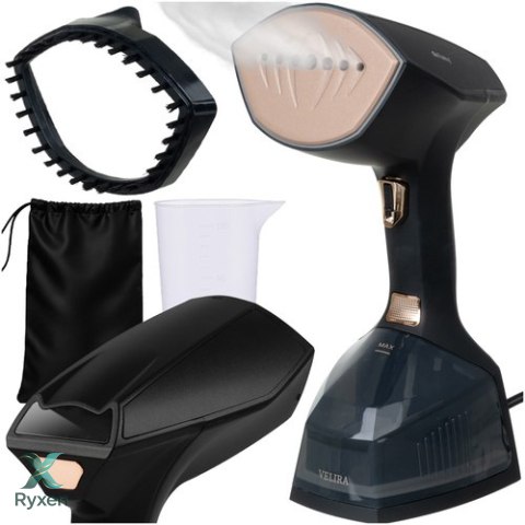 Parownica do ubrań 2000W czarna Velira Ruhhy 26901 RUHHY