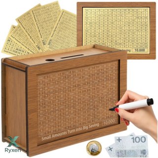 Skarbonka- wyzwanie oszczędzanie Ruhhy 24602 RUHHY