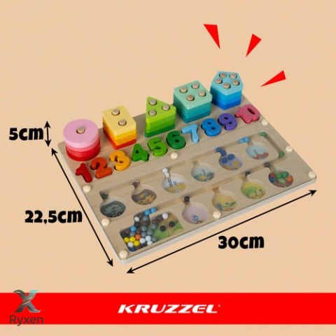 Sorter - zabawka edukacyjna Kruzzel 26509 KRUZZEL