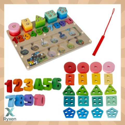 Sorter - zabawka edukacyjna Kruzzel 26509 KRUZZEL