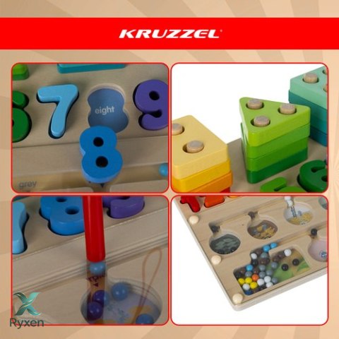 Sorter - zabawka edukacyjna Kruzzel 26509 KRUZZEL