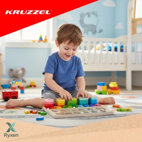 Sorter - zabawka edukacyjna Kruzzel 26509 KRUZZEL