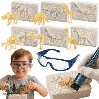 Wykopaliska dinozaurów - zestaw KRUZZEL