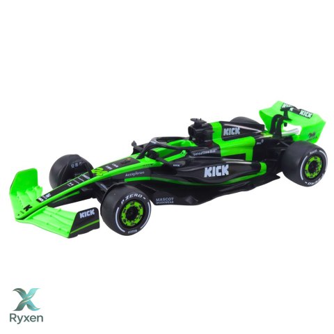 Wyścigówka Zdalnie Sterowana RC Sauber F1 C44 Czarno-Zielona 1:16 DOUBLE E