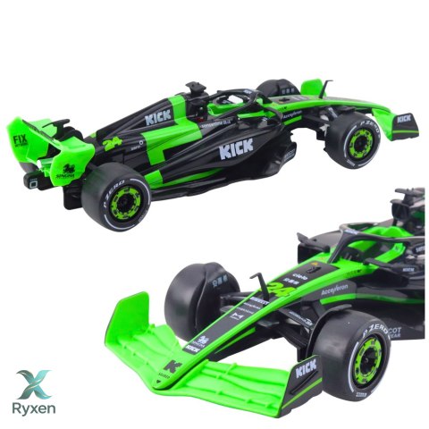 Wyścigówka Zdalnie Sterowana RC Sauber F1 C44 Czarno-Zielona 1:16 DOUBLE E