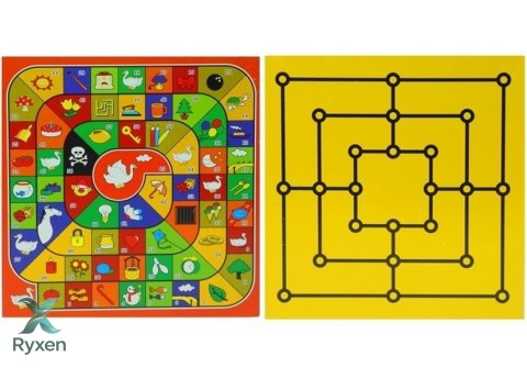 Zestaw Gier Rodzinnych 18w1 Szachy Magnetyczna Szachownica LEAN TOYS