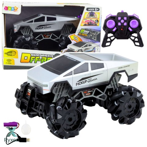 Auto Terenowe Pick Up Truck Zdalnie Sterowany RC Światła Efekt Dymny 1:16 LEAN TOYS
