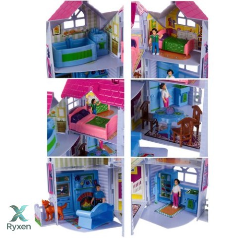 Domek dla lalek 26689 ISO TRADE