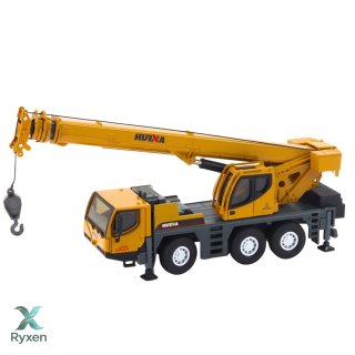 Dźwig Autokrane Huina Pojazd Budowlany Ruchome Elementy Metalowy 1:50 HUINA